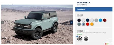 Cactus Grey 2021 Ford Bronco